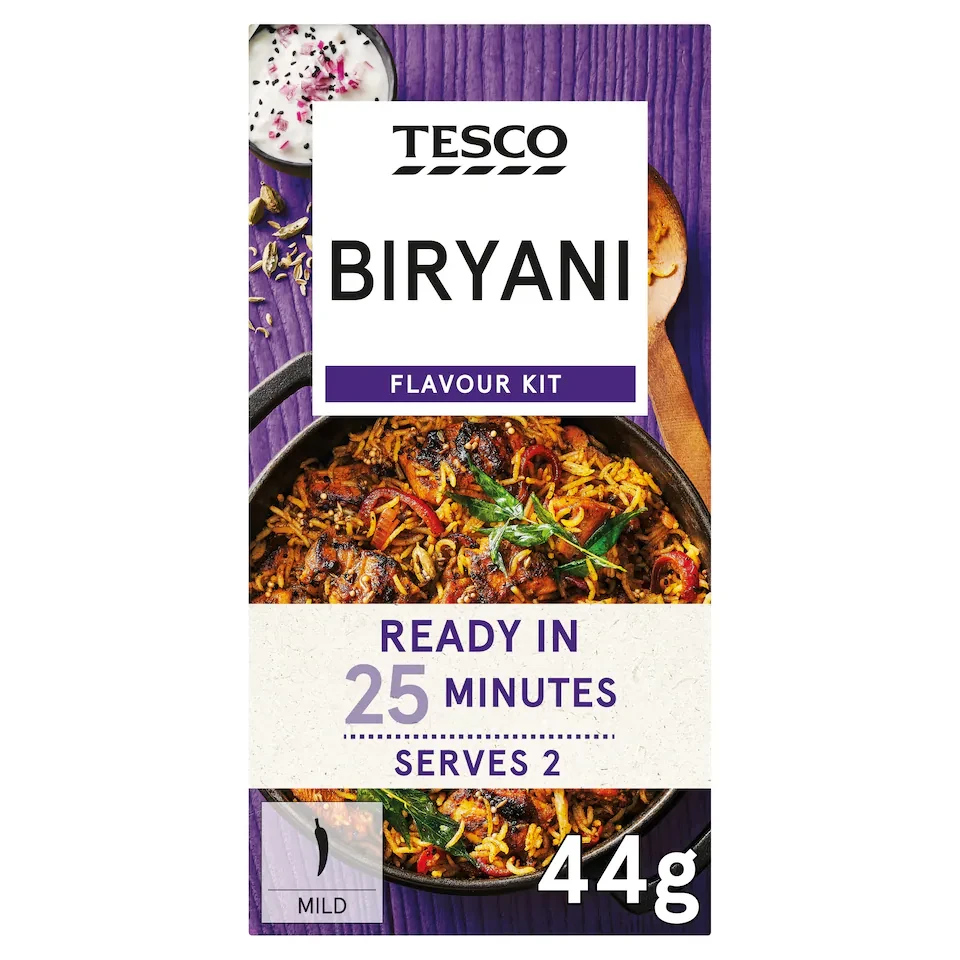 Tesco Biryani Flavour Kit 44g
