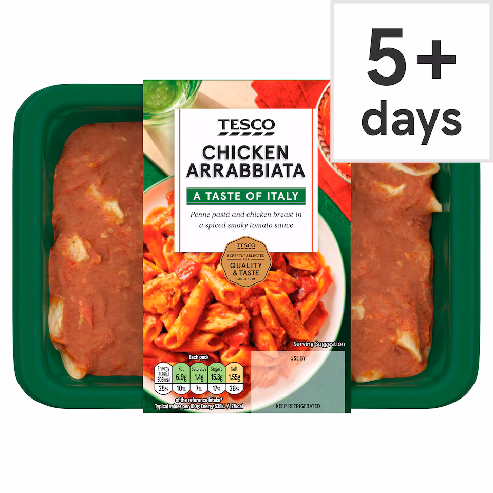 Tesco Chicken Arrabbiata 400G