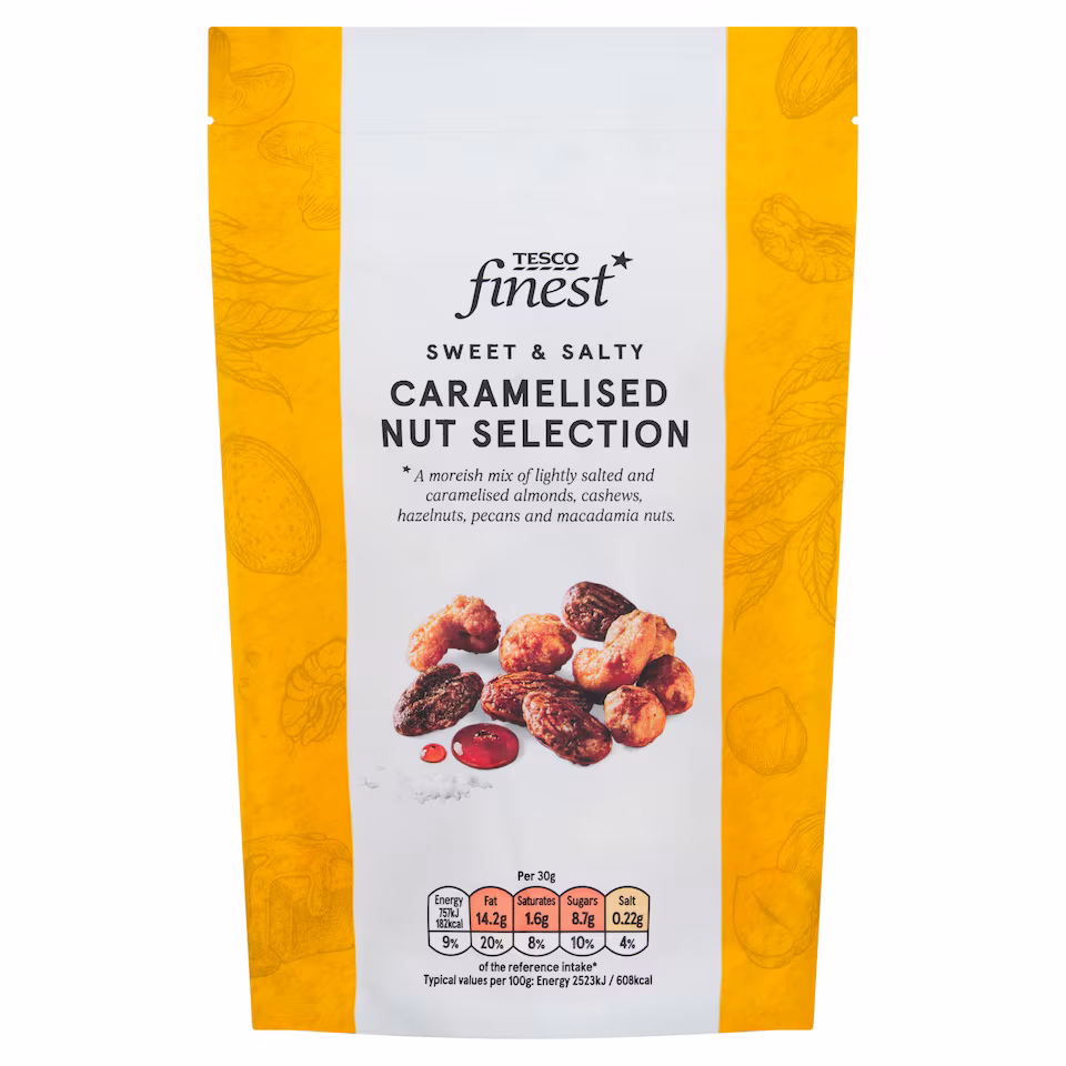 Tesco Finest Caramelised Nut Selection 150g