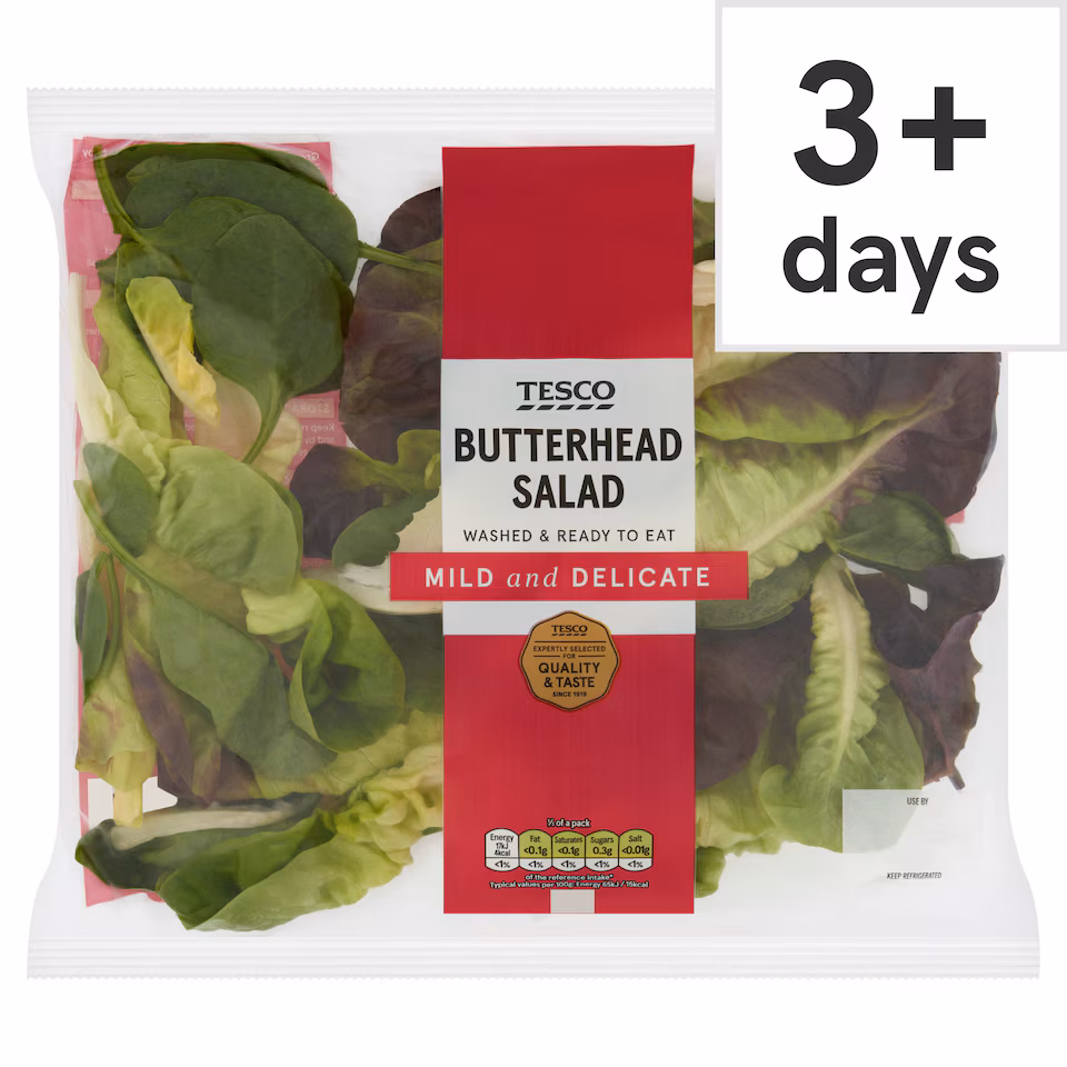 Tesco Butterhead Salad 80G