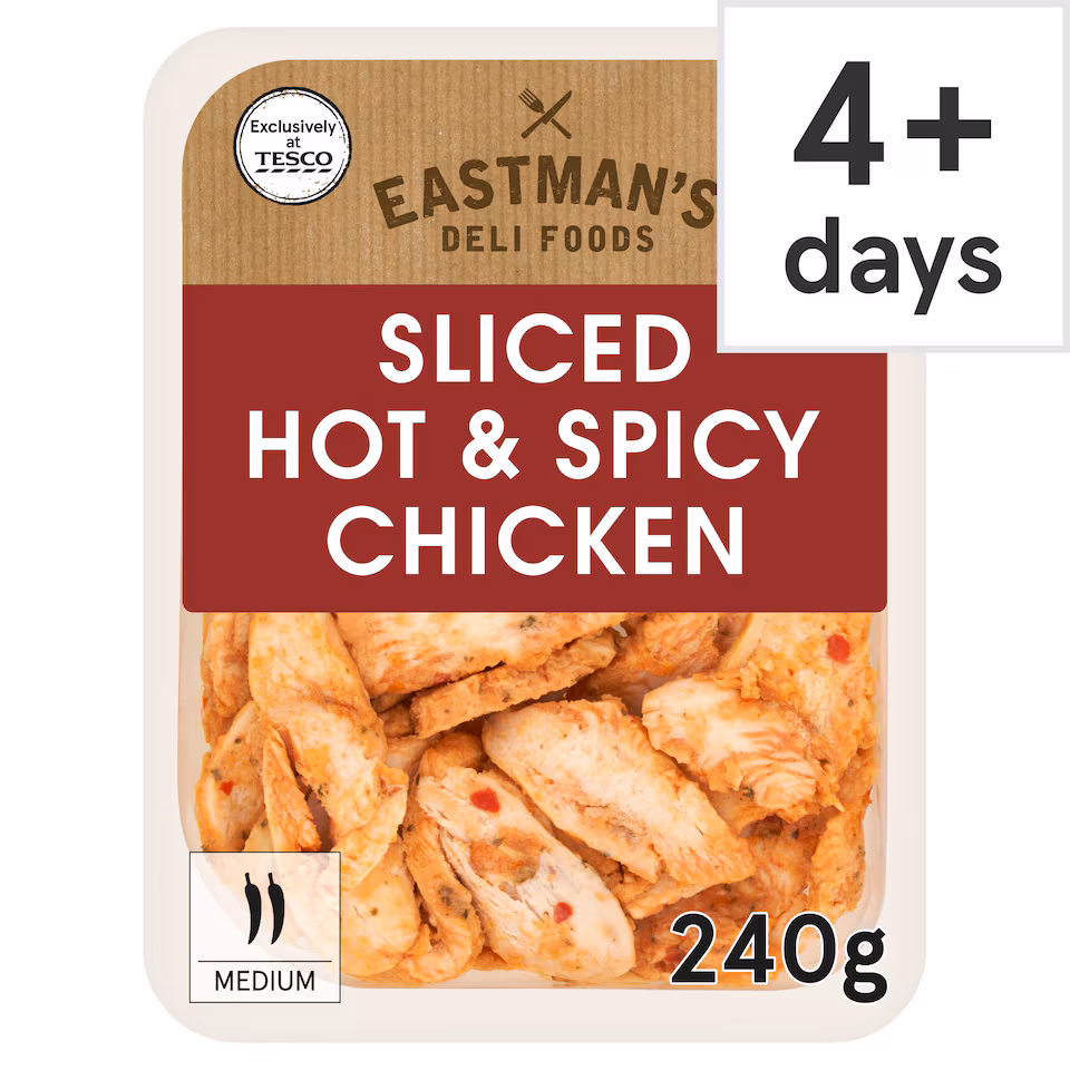 Eastman's Hot & Spicy Sliced Chicken 240G