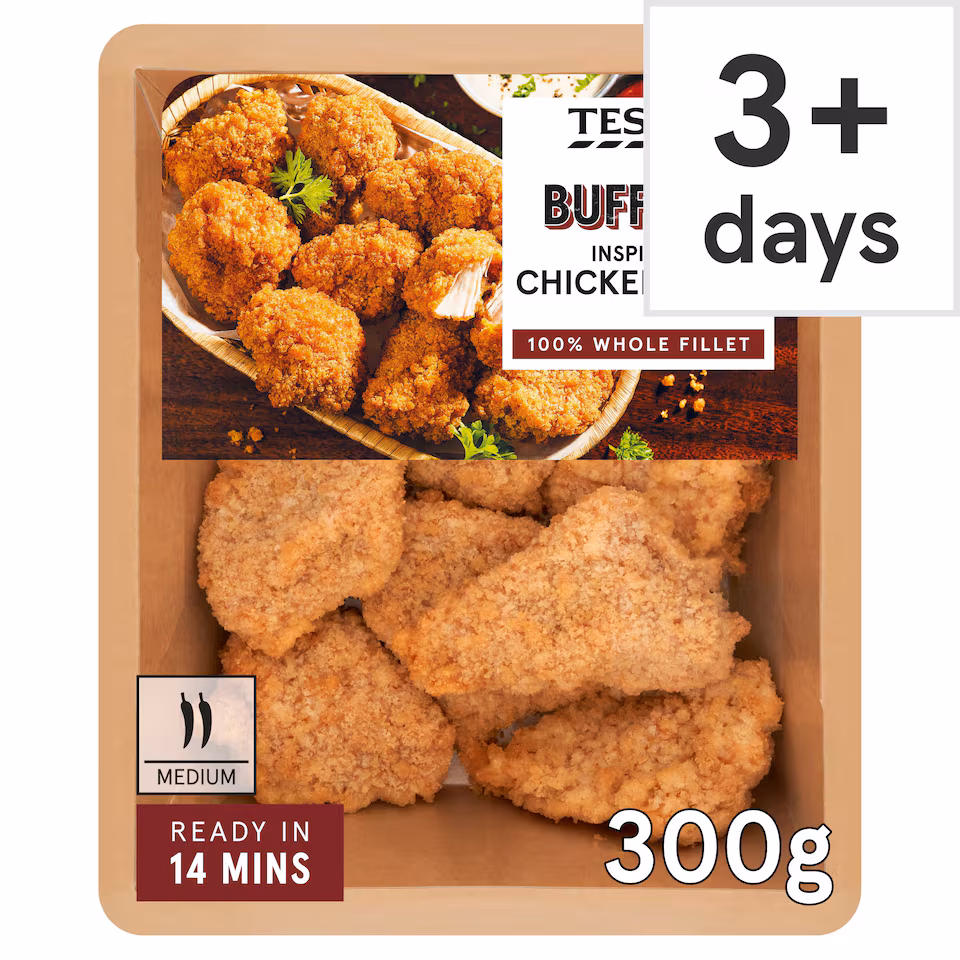 Tesco Breaded Buffalo Chicken Bites 300g