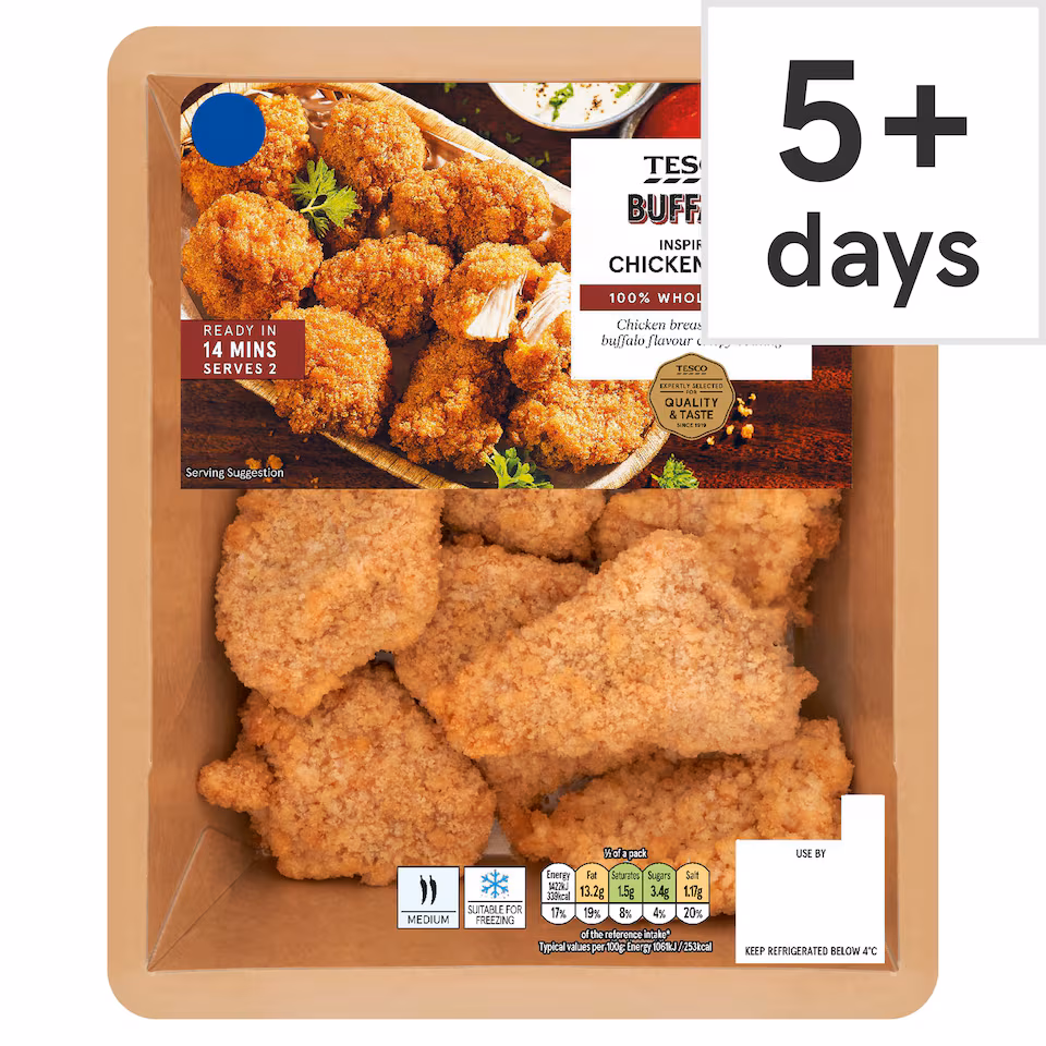 Tesco Breaded Buffalo Chicken Bites 300g