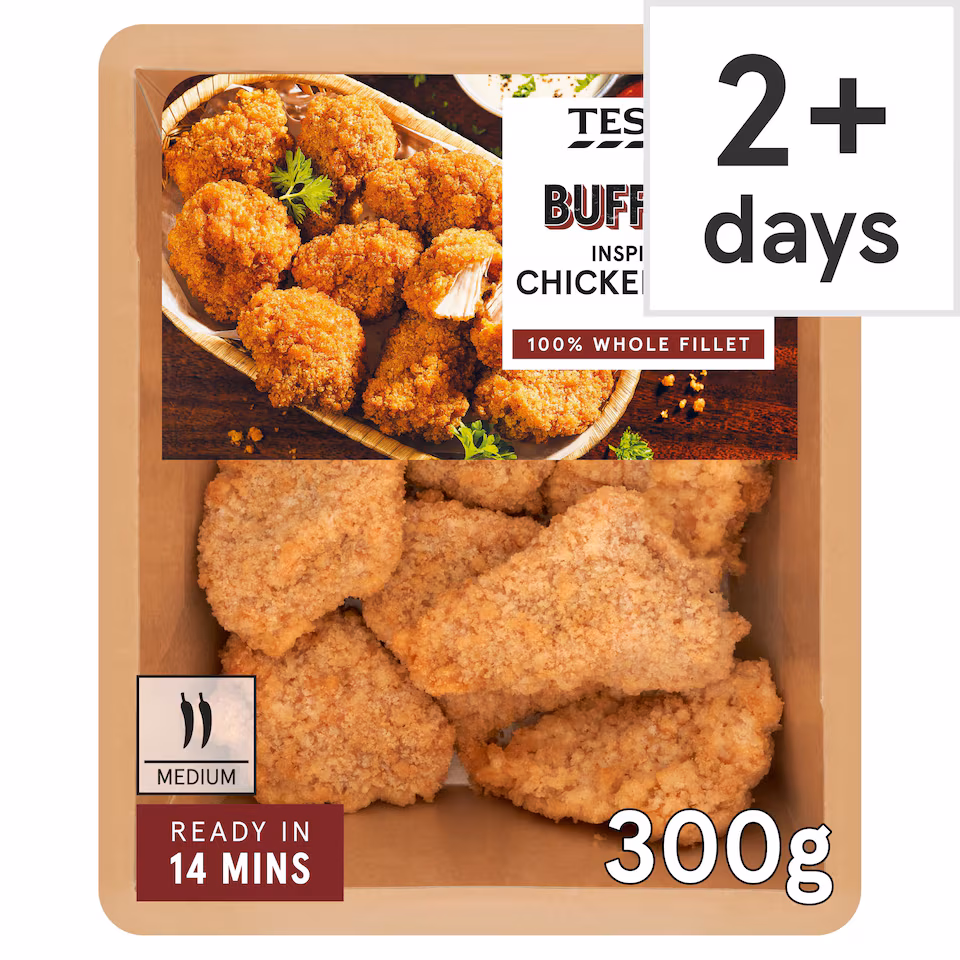 Tesco Breaded Buffalo Chicken Bites 300g
