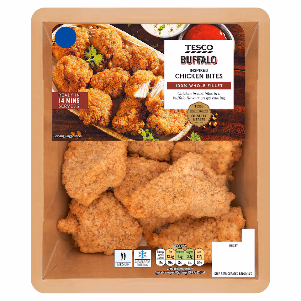 Tesco Breaded Buffalo Chicken Bites 300g