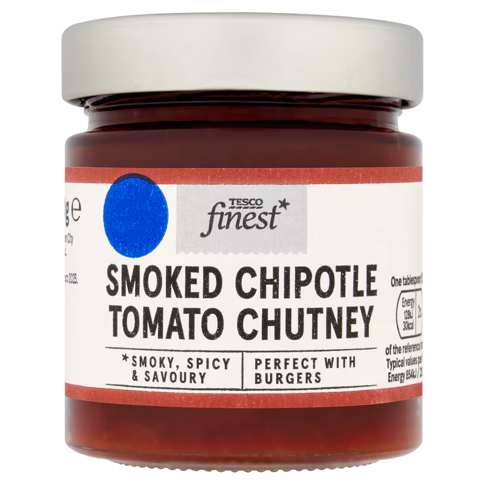 Tesco Finest Smokey Tomato Chipotle Chutney 220g