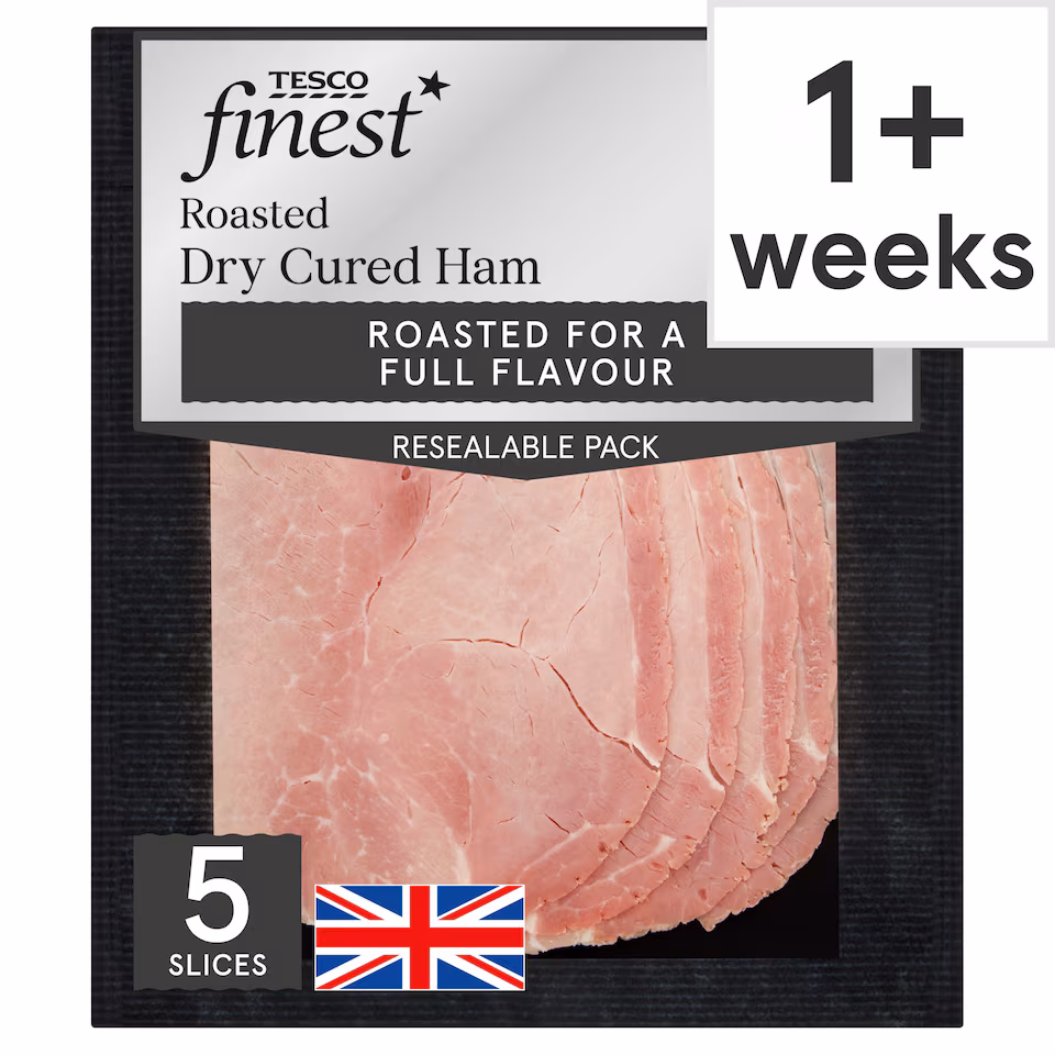 Tesco Finest Roast Dry Cured Ham 120g