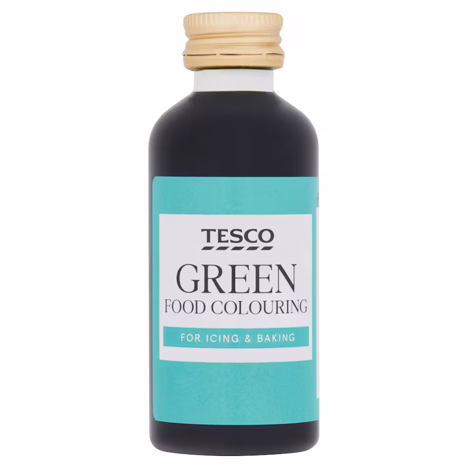 Tesco Green Food Colouring 60ml