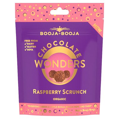 Booja-Booja Chocolate Wonders Raspberry Scrunch Organic