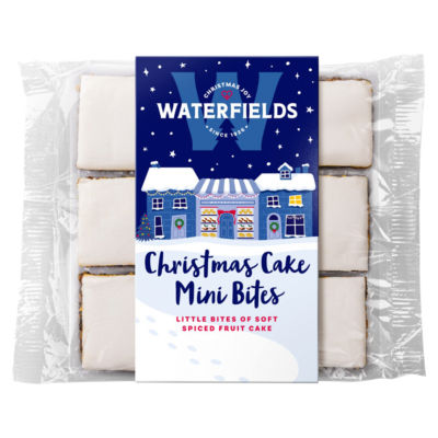 Waterfields 9 Christmas Cake Mini Bites