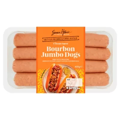 Simon Howie 4 Bourbon Jumbo Dogs 400g