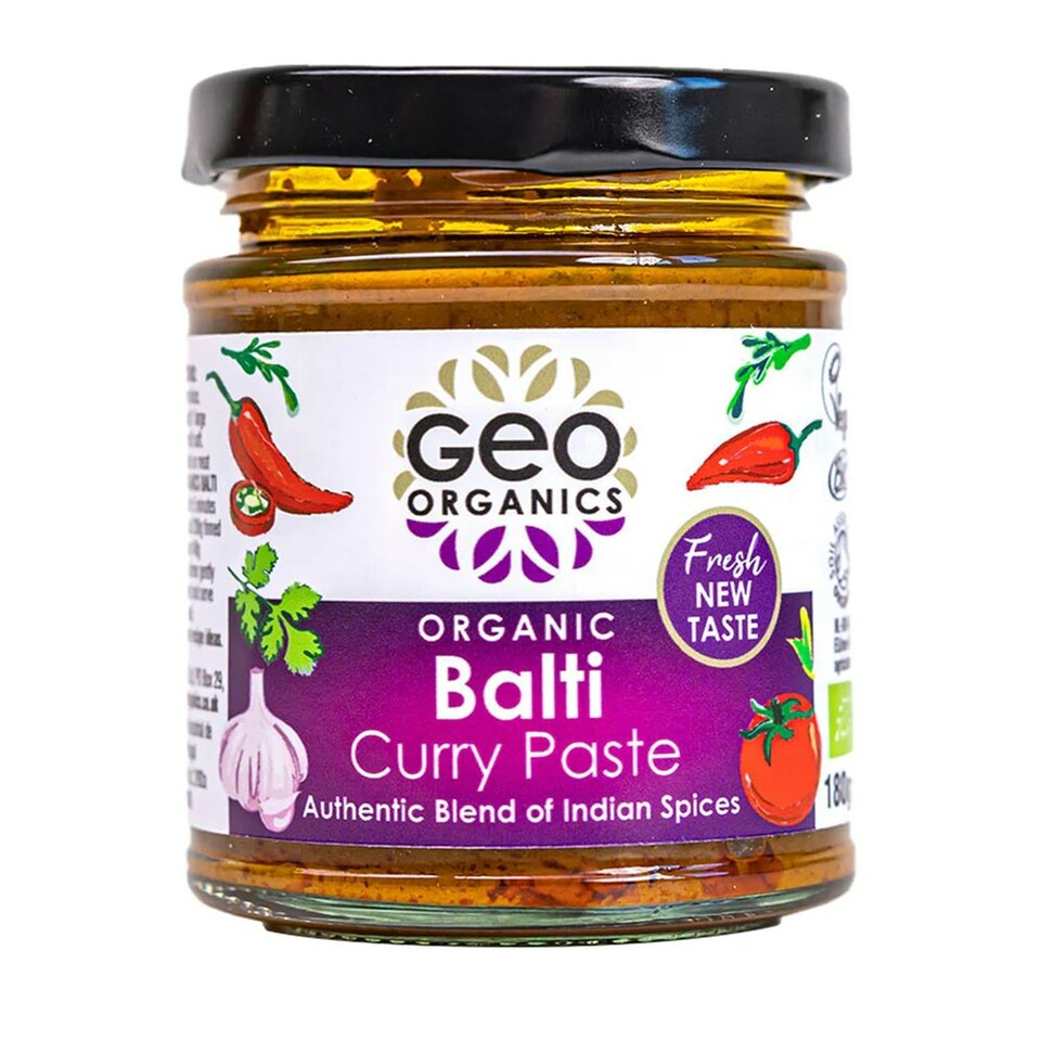 Organic Balti Curry Paste 180g (Geo Organics)