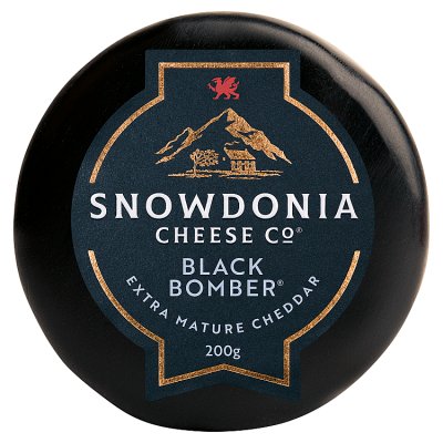 Snowdonia Cheese Company Black Bomber Mature Cheddar Cheese Truckle