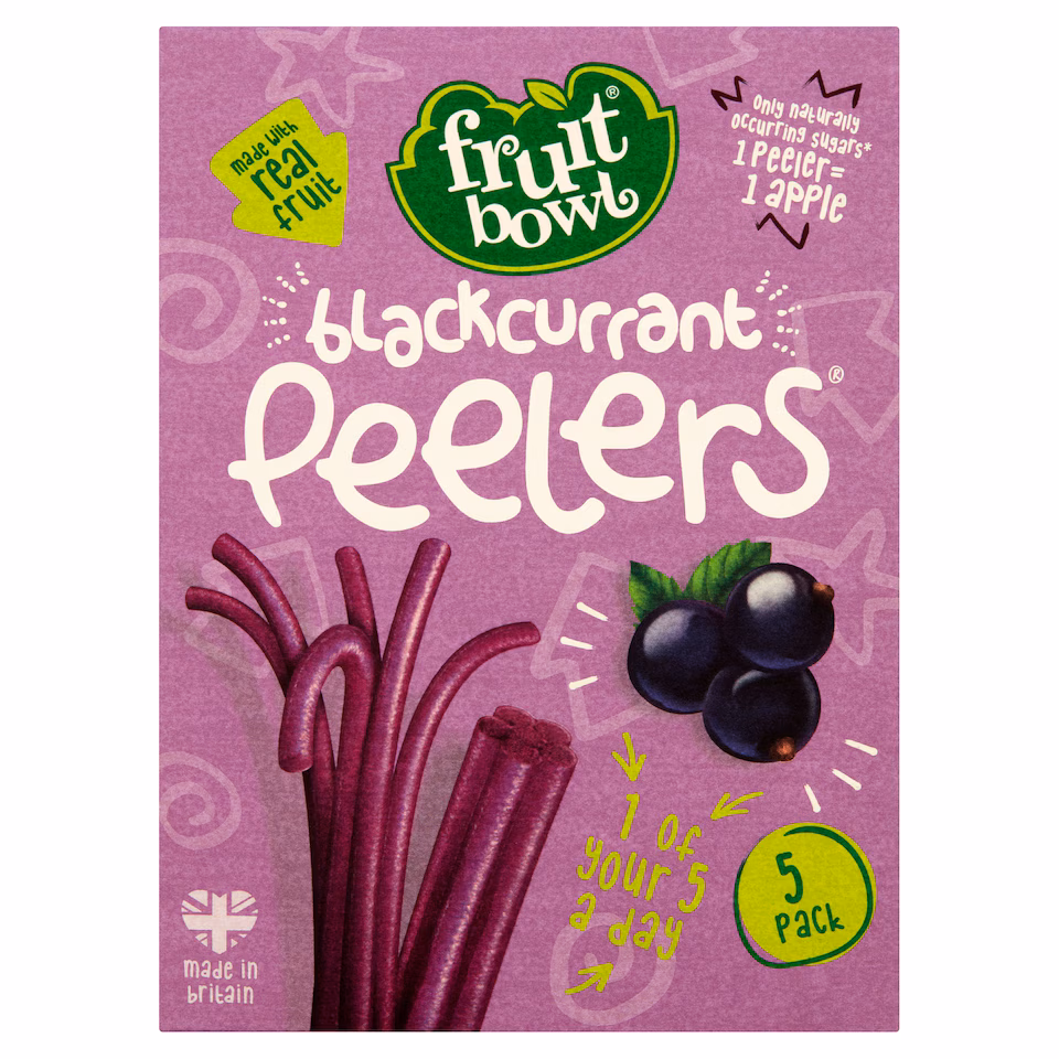 Fruit Bowl Blackcurrant Peelers 5 x 16g