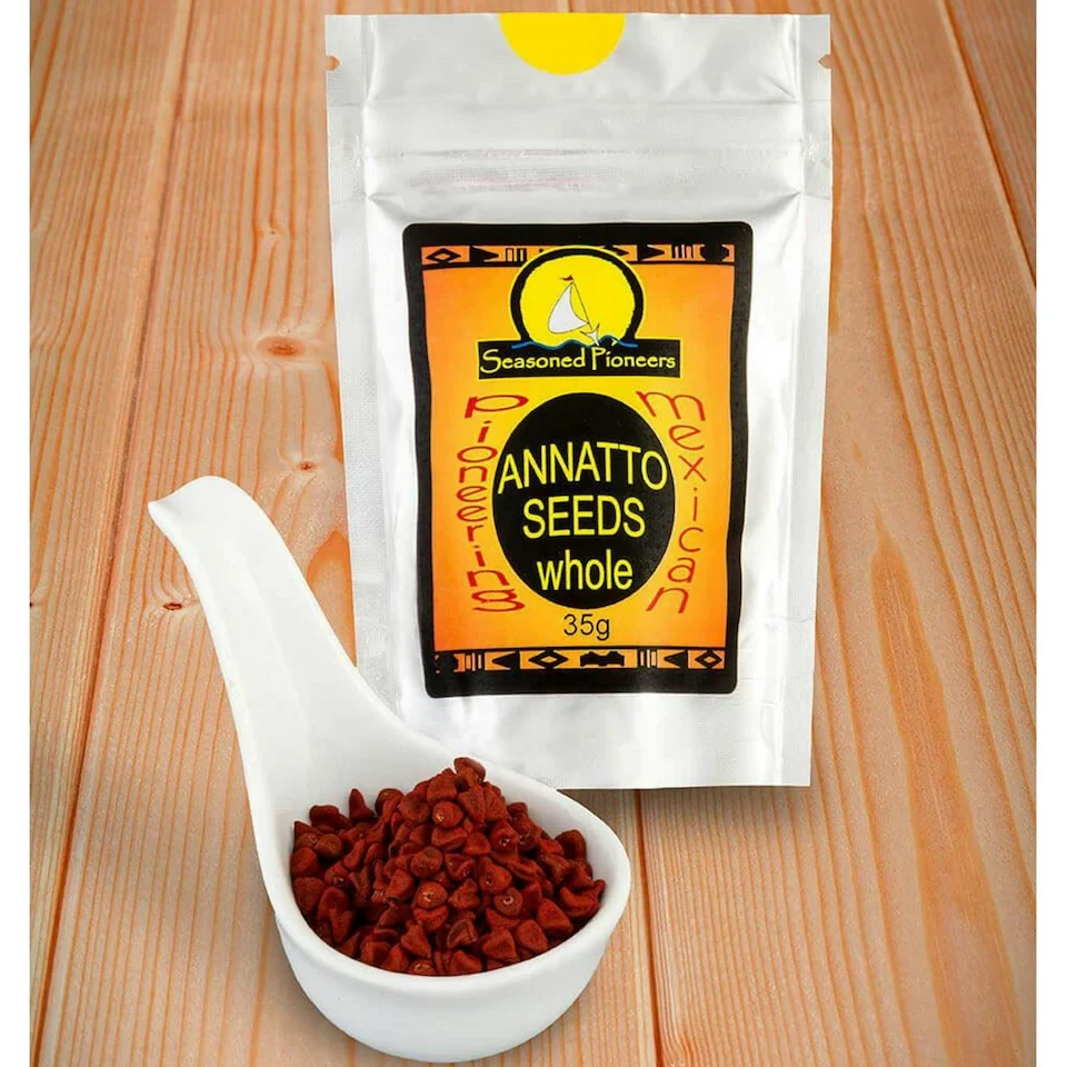 Seasoned Pioneers Annatto Seeds Whole 35g