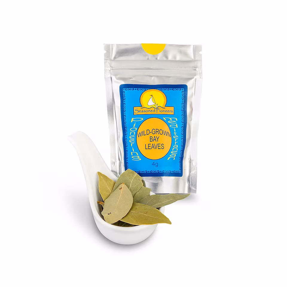 Seasoned Pioneers Bay Leaves Wild-Grown Whole 4g
