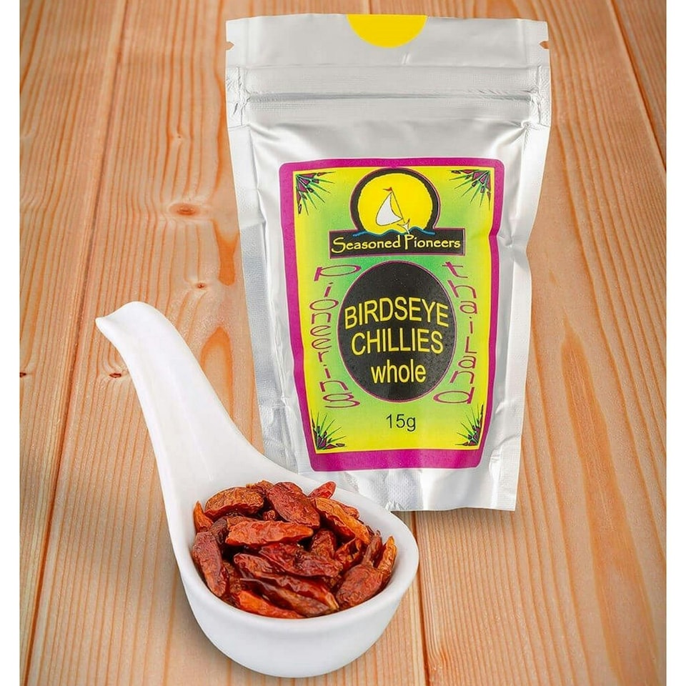 Seasoned Pioneers Birdseye Chillies Whole 15g