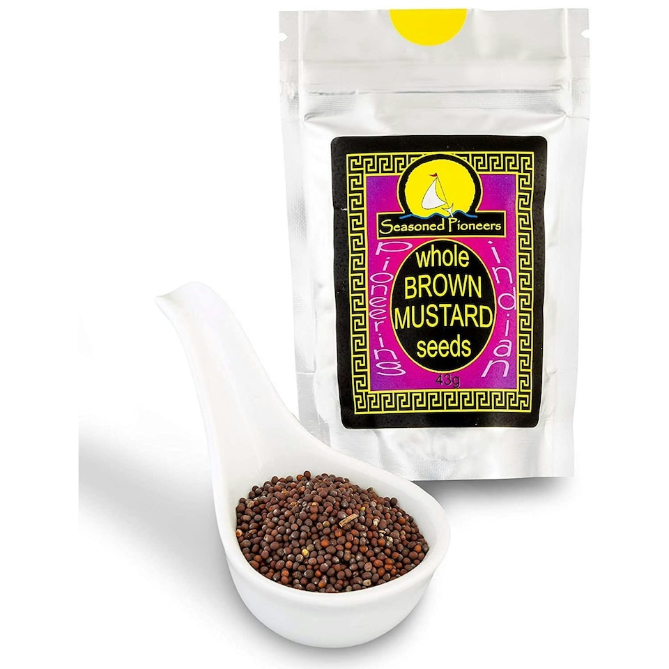 Seasoned Pioneers Mustard Seeds Brown 43g