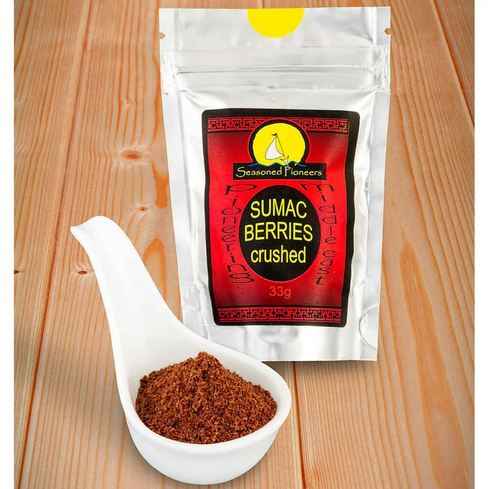 Seasoned Pioneers Crushed Sumac Berries 33g