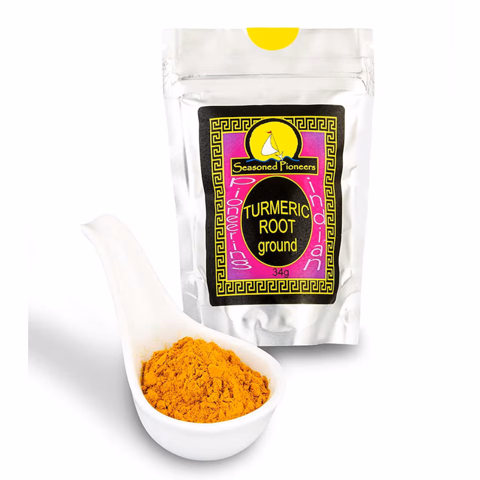 Seasoned Pioneers Turmeric Root Ground 34g