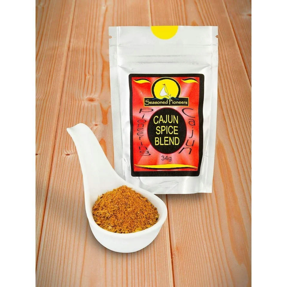 Seasoned Pioneers Cajun Seasoning Spice Blend 34g