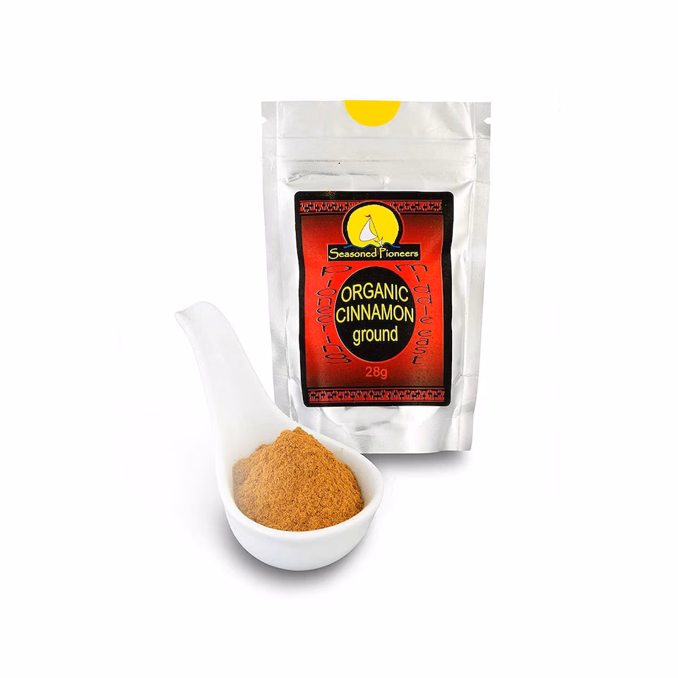 Seasoned Pioneers Organic Ground Cinnamon 28g
