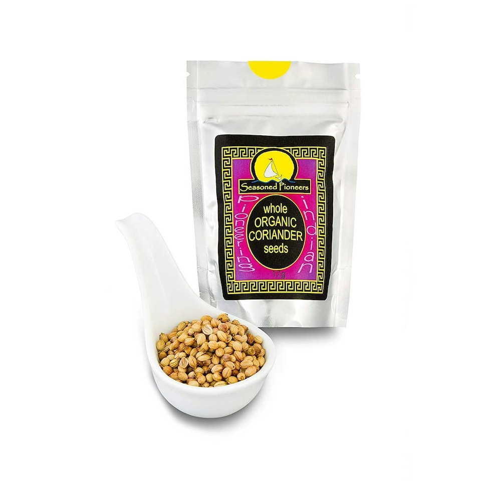 Seasoned Pioneers Organic Coriander Seeds 17g