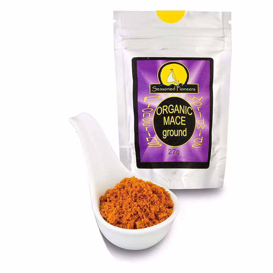 Seasoned Pioneers Organic Mace Ground 27g