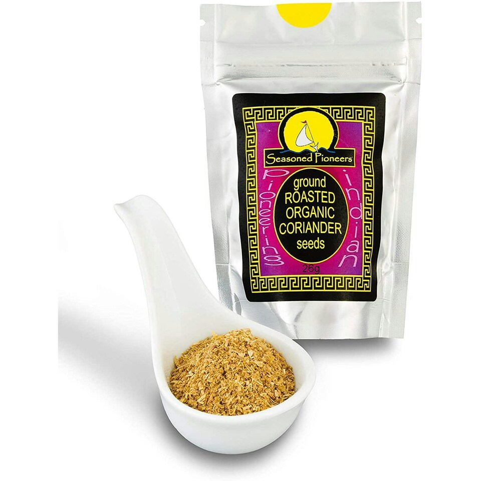 Seasoned Pioneers Organic Coriander Roasted & Ground 26g