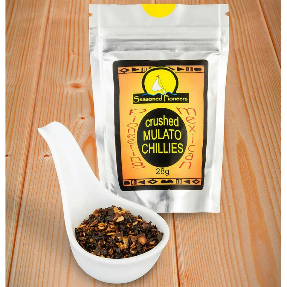 Seasoned Pioneers Crushed Mulato Chillies