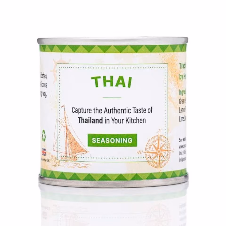 Seasoned Pioneers Spice Tin Thai Seasoning 50g