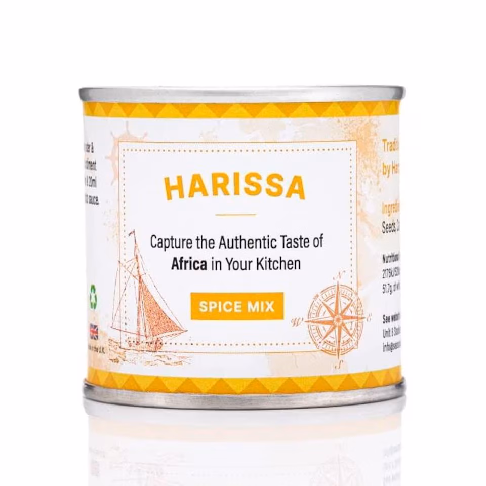 Seasoned Pioneers Spice Tin Harissa Spice Mix 45g