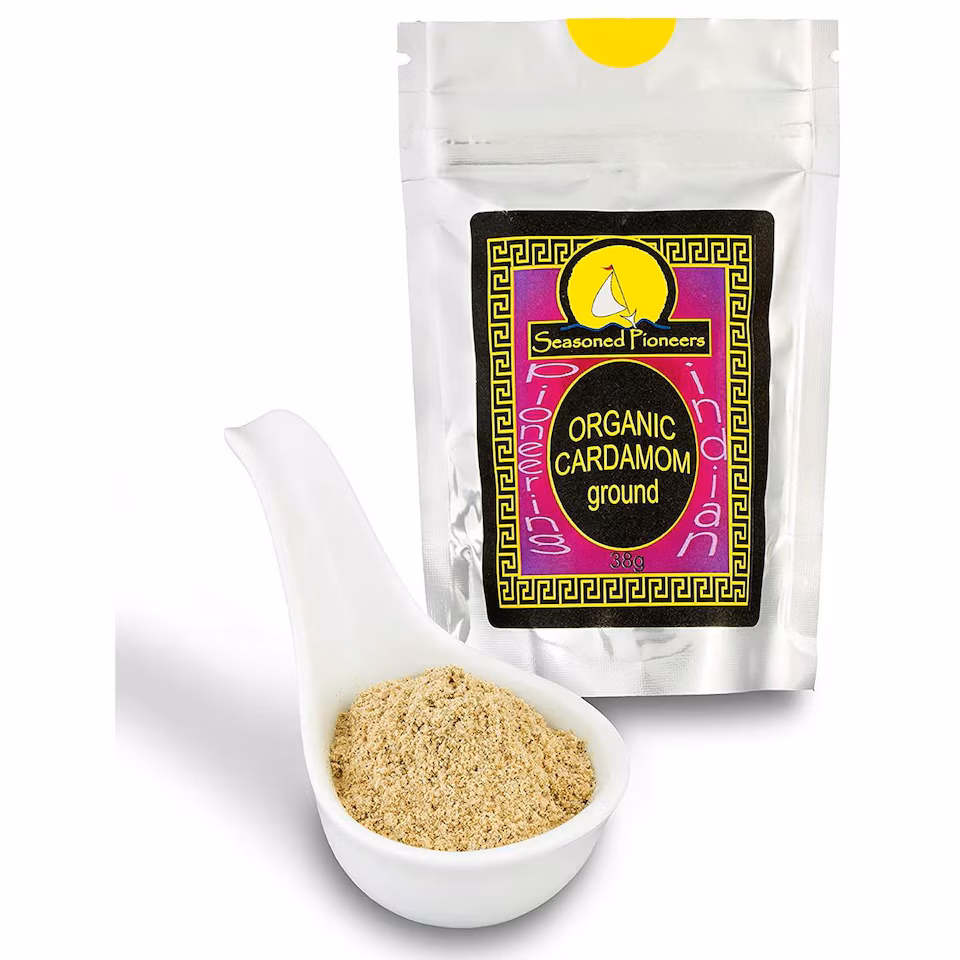 Seasoned Pioneers Organic Cardamom Ground 38g