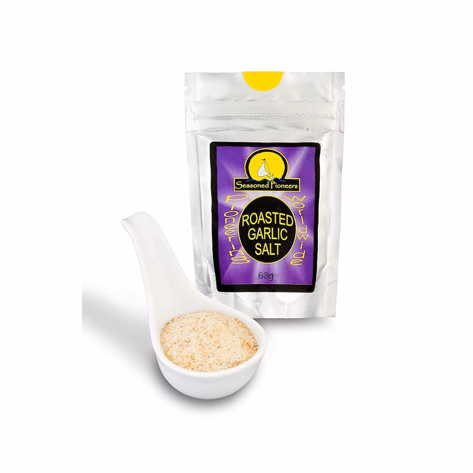 Seasoned Pioneers Roasted Garlic Salt 63g