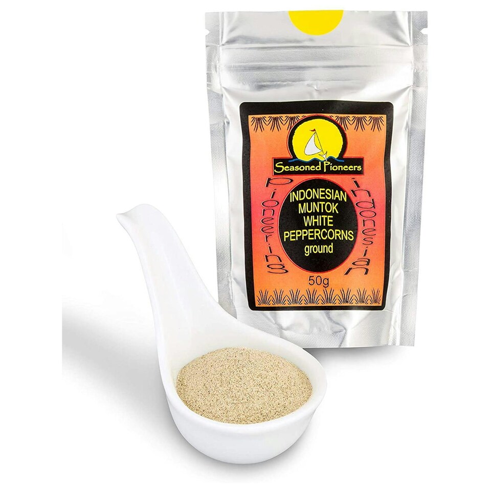 Seasoned Pioneers Muntok White Pepper Ground 50g
