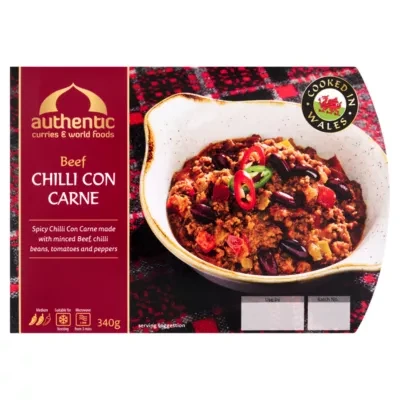 Authentic Beef Chilli Con Carne 340g