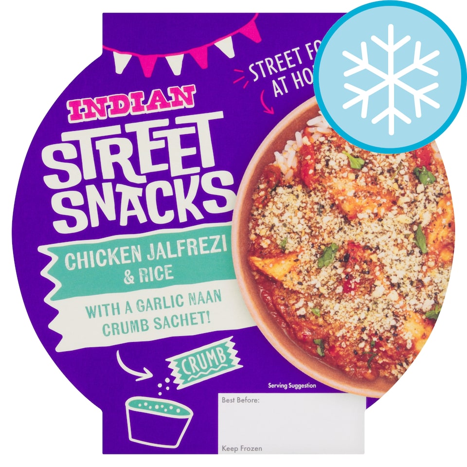 Street Snacks Chicken Jalfrezi & Rice 300g