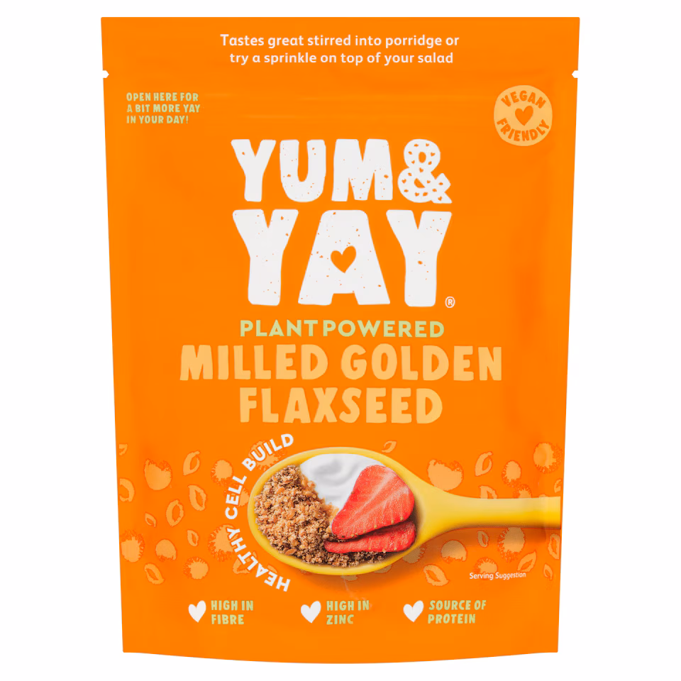 Yum & Yay Milled Golden Flaxseed 200g