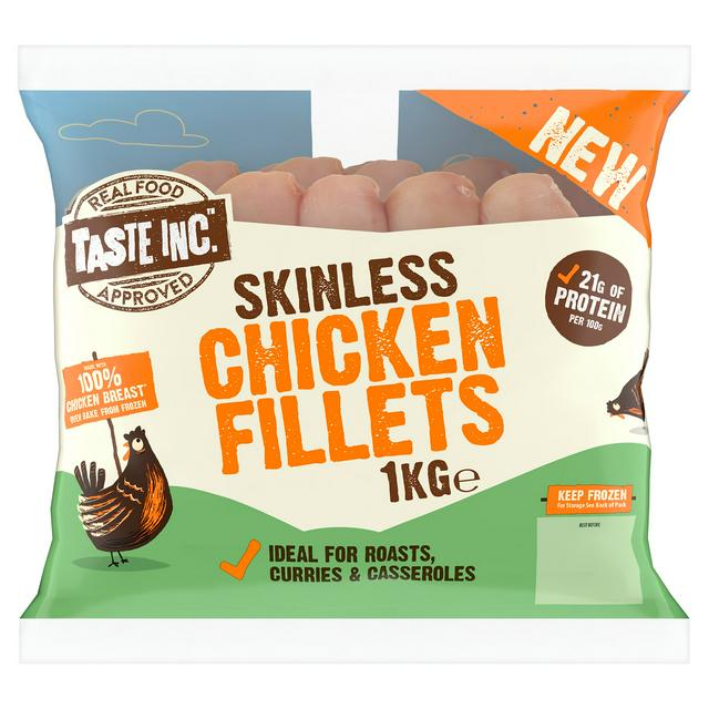 Taste Inc. Skinless Chicken Fillets 1kg