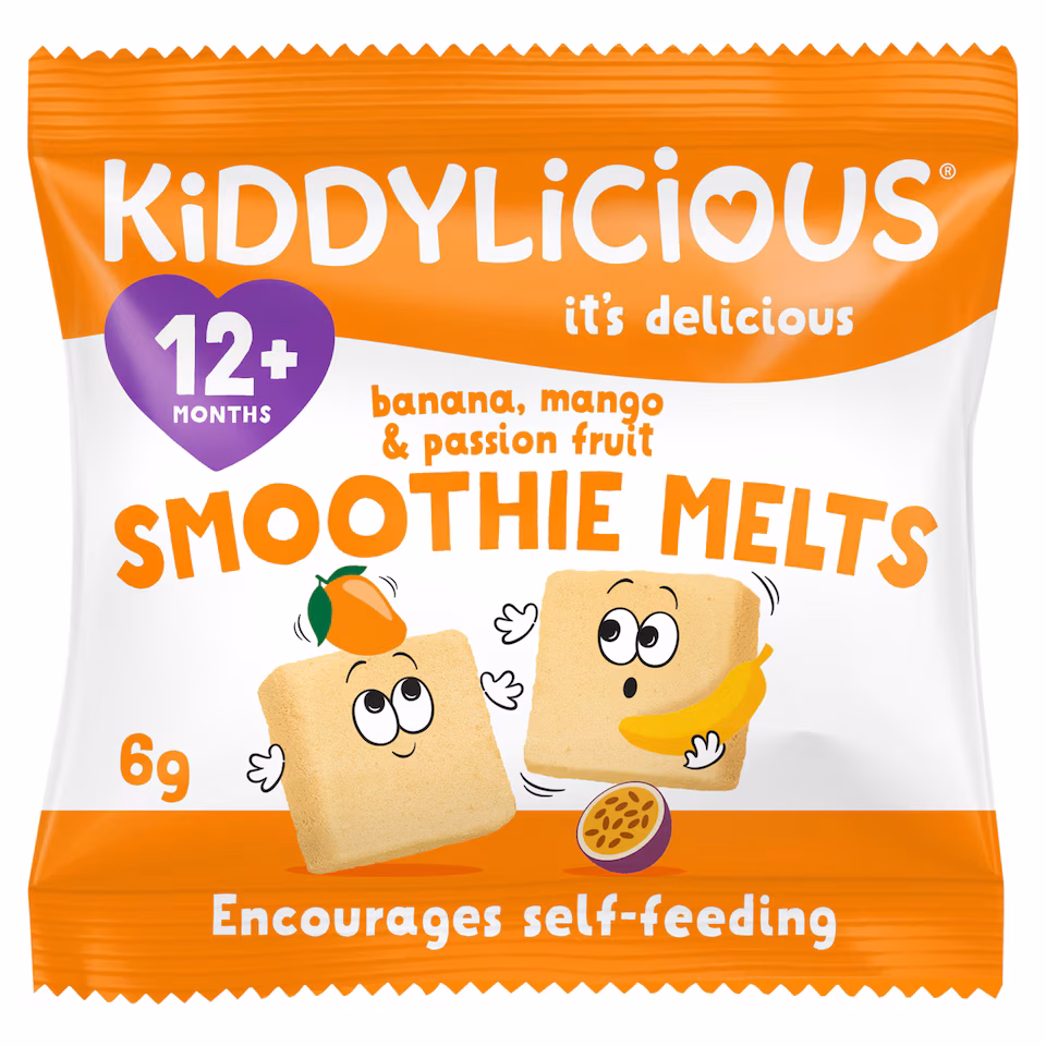 Kiddylicious Smoothie Melts Mango 6G