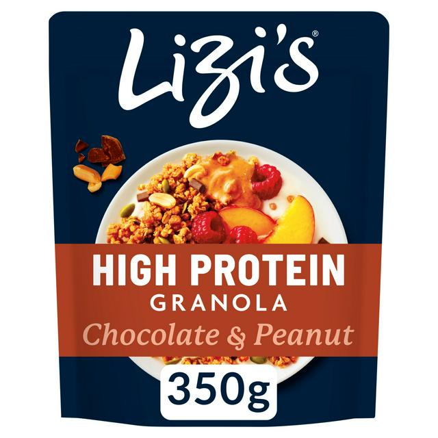 Lizi's High Protein Chocolate & Peanut Granola 350g