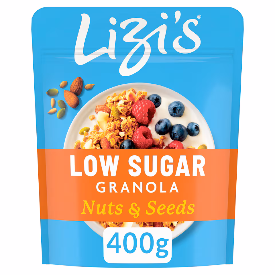 Lizi's Low Sugar Granola Nuts and Seeds 400g
