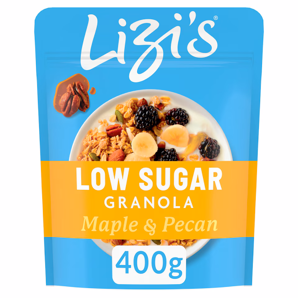 Lizi's Low Sugar Granola Maple and Pecan 400g
