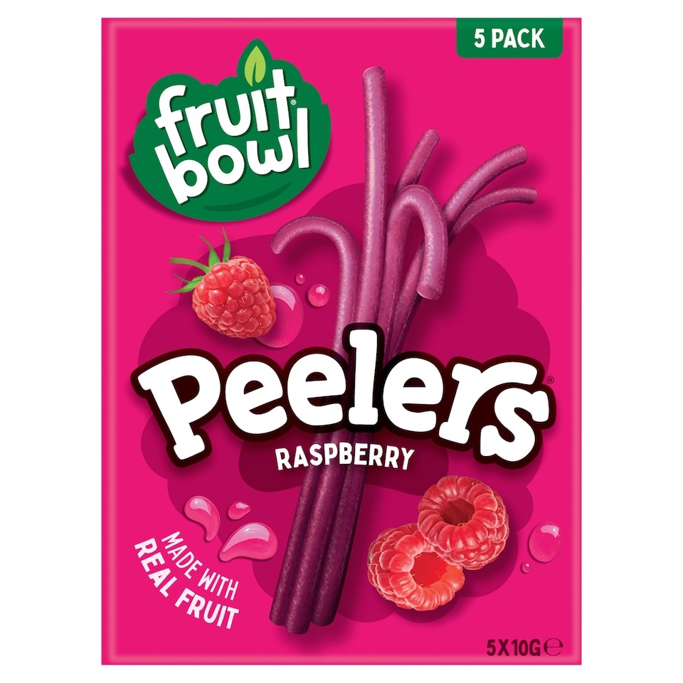 Fruit Bowl Raspberry Fruit Peeler 5x10g