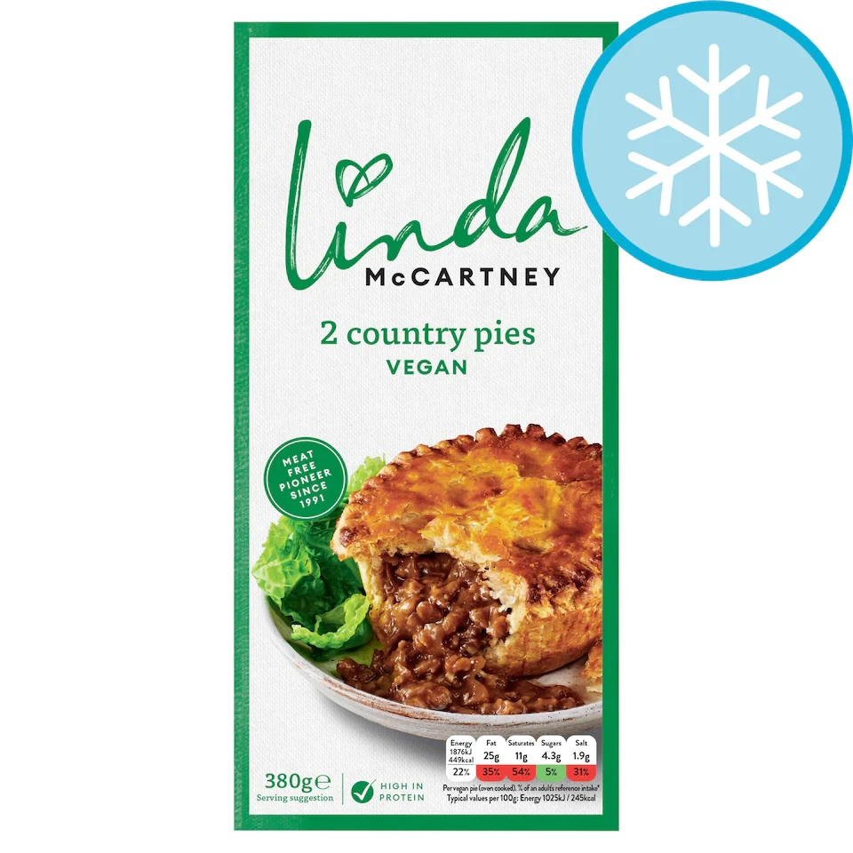 Linda McCartney's 2 Vegetarian Country Pies 380g