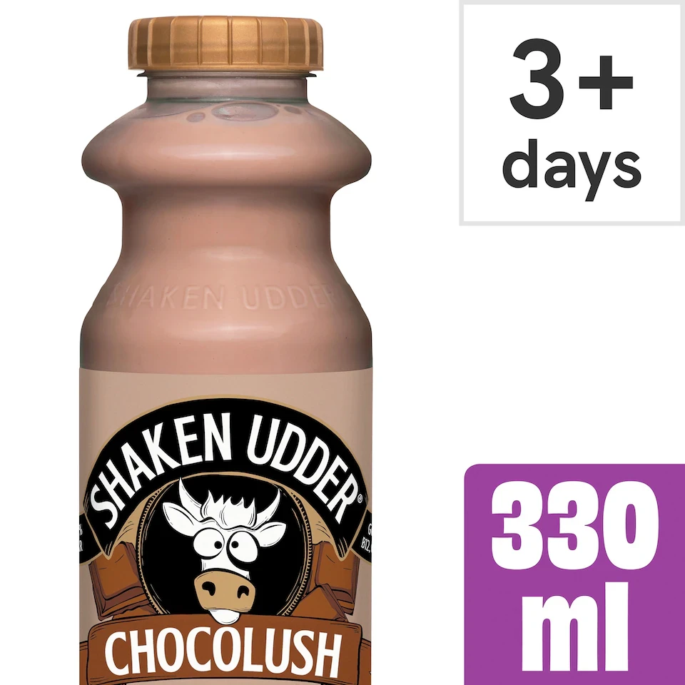 Shaken Udder Chocolush Milkshake 330Ml