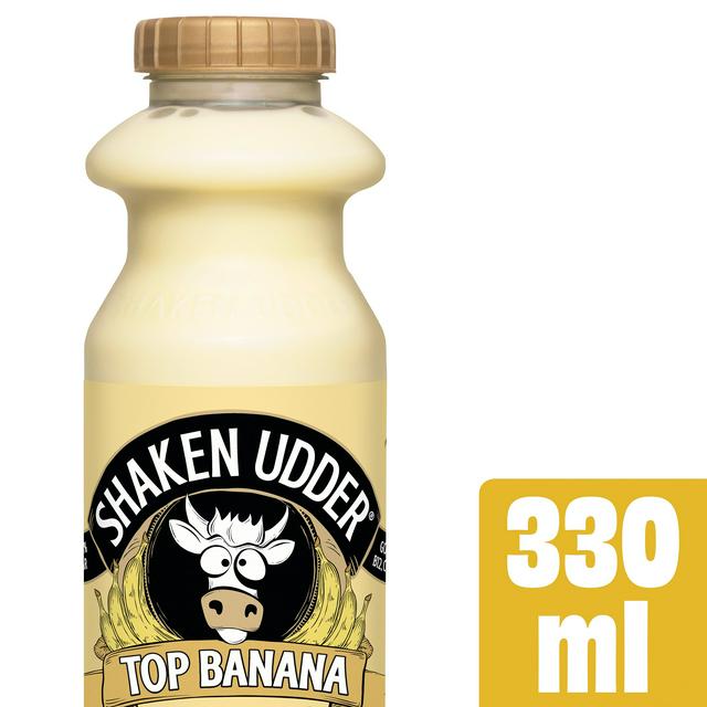 Shaken Udder Top Banana! Milkshake 330ml