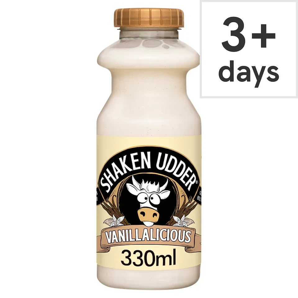 Shaken Udder Vanilla-Licious Milkshake 330Ml