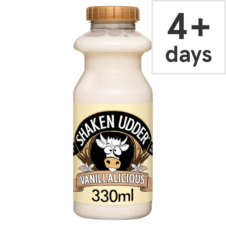 Shaken Udder Vanilla-Licious Milkshake 330Ml
