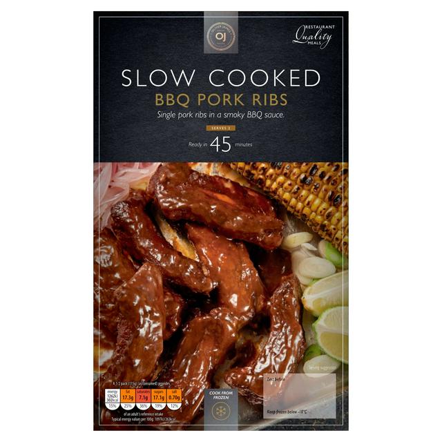 Oliver James Slow Cooked BBQ Pork Ribs 340g